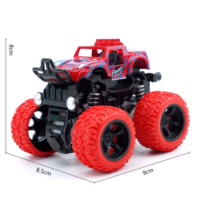 Mini 4Wd Inertia Rotatable Car Toys